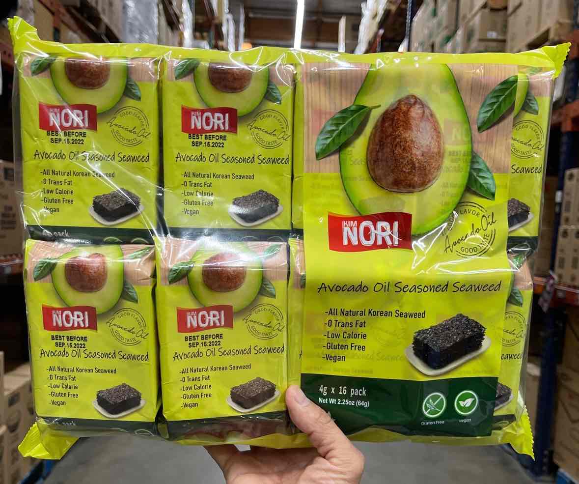 Seasoned Roasted Seaweed Avocado