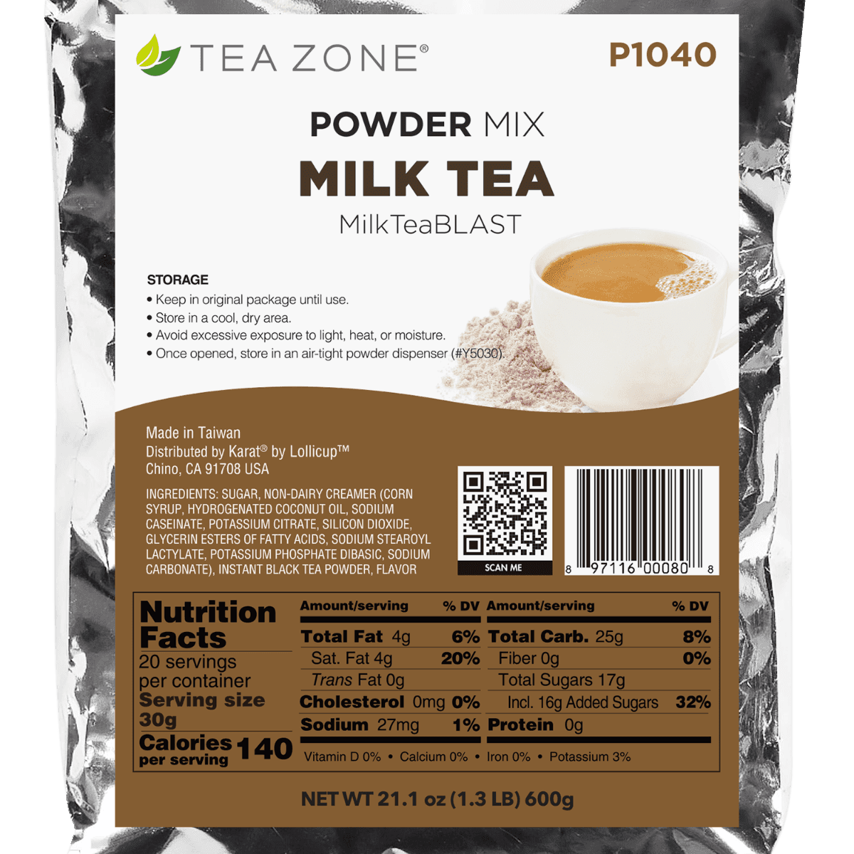 Tea Zone - Milk Tea Powder (P1040)