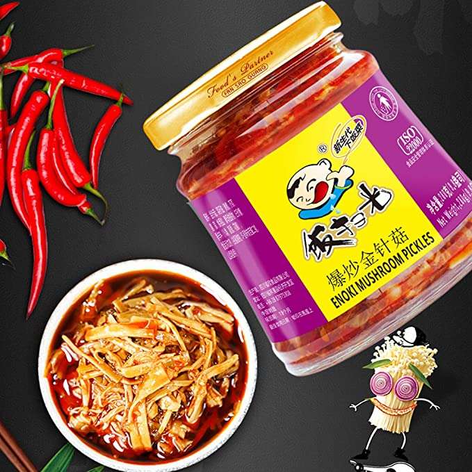 FSG Enoki Mushroom Pickles | NTFOODS